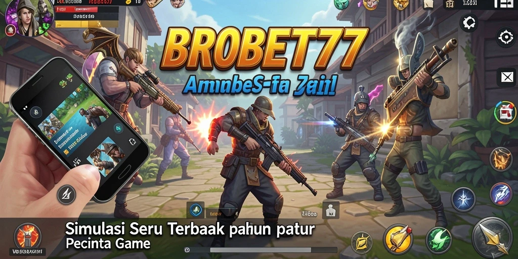 Tampilan menarik dari gameplay BROBET77 yang penuh aksi.