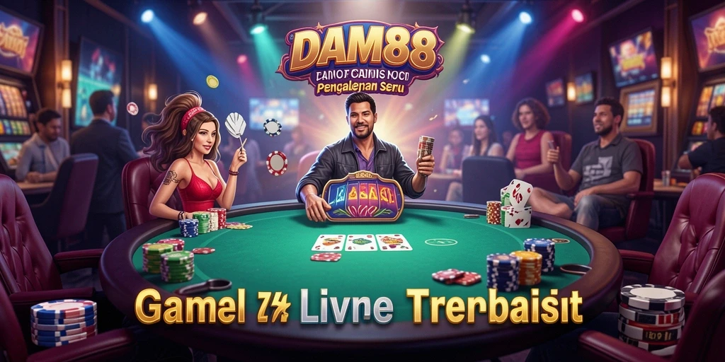 Gameplay Live Casino yang mendebarkan di DAM88.