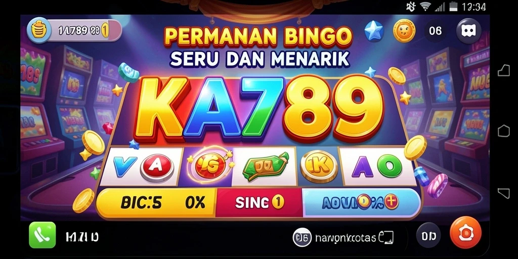 Tampilan gameplay seru dari permainan Bingo KA789.