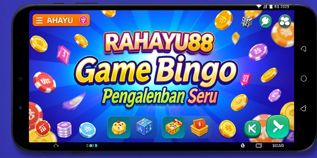 Screenshot RAHAYU88 menampilkan aksi seru dalam permainan Bingo.